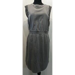 .OBJECT Collectors Item Grey Sleeveless Fit & Flare Mini Dress Pockets US 4/6